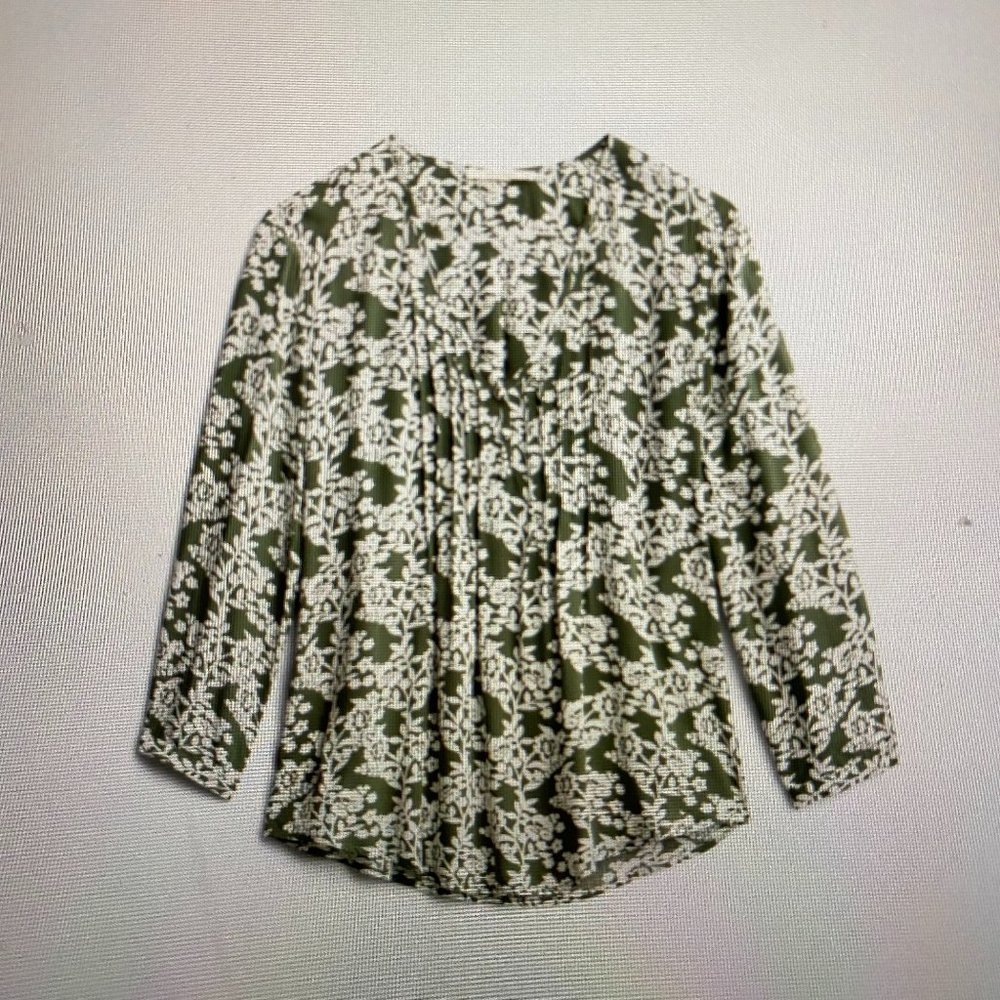 Fun2Fun Maley Pleated Detail Top